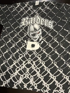 Camicia vintage Raiders 'D' taglia XL - Foto 1 di 8