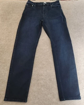 Frame Mens Jeans 30x32 Modern Straight Leg Stretch Dark Wash Blue Denim  - Image 1 of 4