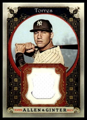 2023 Topps Allen & Ginter #AGRB-GT Gleyber Torres Full-Size Relics - Image 1 of 2