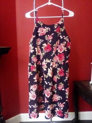 Vestido Krazy Kat Estampado Floral Sin Mangas Informal Verano Solero XL Foto 1 de 4