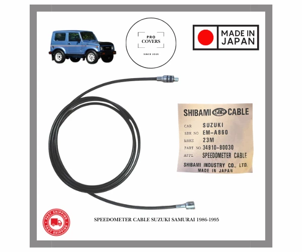 Cable Velocidad Suzuki Samurai 1986-1995 Japonés OEM 34910-80030 Velocímetro Foto 1 de 2