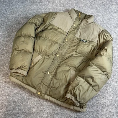 L.L.Bean Down Puffer Jacket Mens Large Olive Green Pertex Quantum DownTek Winter - Image 1 of 4