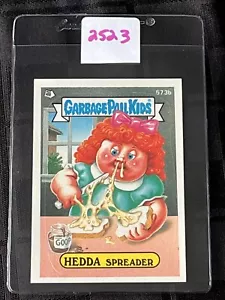 1988 Topps Garbage Pail Kids Series 14 OS14 Hedda Spreader 573b - Foto 1 di 3