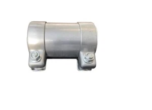 Tubo de reparación conector de 2,25" manga de escape 58 mm acero inoxidable resistente - Imagen 1 de 9