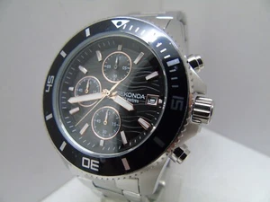 SEKONDA PACIFIC WAVE MENS 200m DIVER WATCH *ROTATING BEZEL* SCREW-DOWN CROWN* - Picture 1 of 13