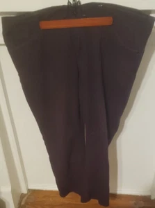 True Nation Chinos DXL Casual Pants - Textured Burgundy and Black | 50x30 - Picture 1 of 4