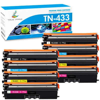 8 TN433 High Yield Toner Cartridge For Brother HL-L8260CDW L8360CDW MFC-L8610CDW - Image 1 of 4
