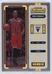 2022-23 Panini Contenders The Finals Ticket /49 DeMar DeRozan #43