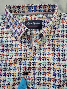 Robert Graham Large printed shirt. new. retail $219.99 - Picture 1 of 3