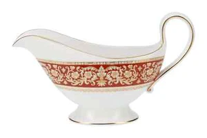 Spode - Renaissance - Spode's - Red - Sauce Boat - 112110G - Picture 1 of 4
