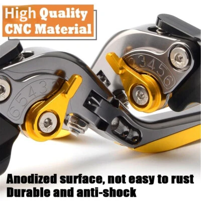 For DUCATI MONSTER 937 950 Adjustable Folding Extendable Brake Clutch Levers - Image 1 of 4