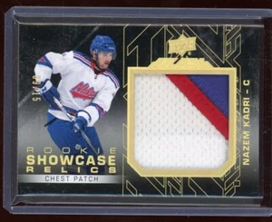 Parche en el pecho 2015-16 UD Black Showcase Reliquias #RSRNK Nazem Kadri 15/09* - Imagen 1 de 2