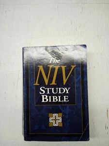 The NIV Study Bible New International Version~10th Anniversary Edition 1995 Flaw - Picture 1 of 3