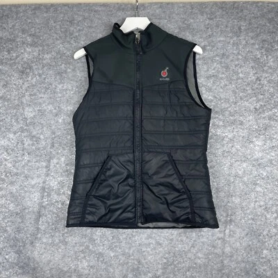 Ripcurl Men's Puffer Vest Full Zip Pockets Black Size Medium Polyester - Image 1 of 4