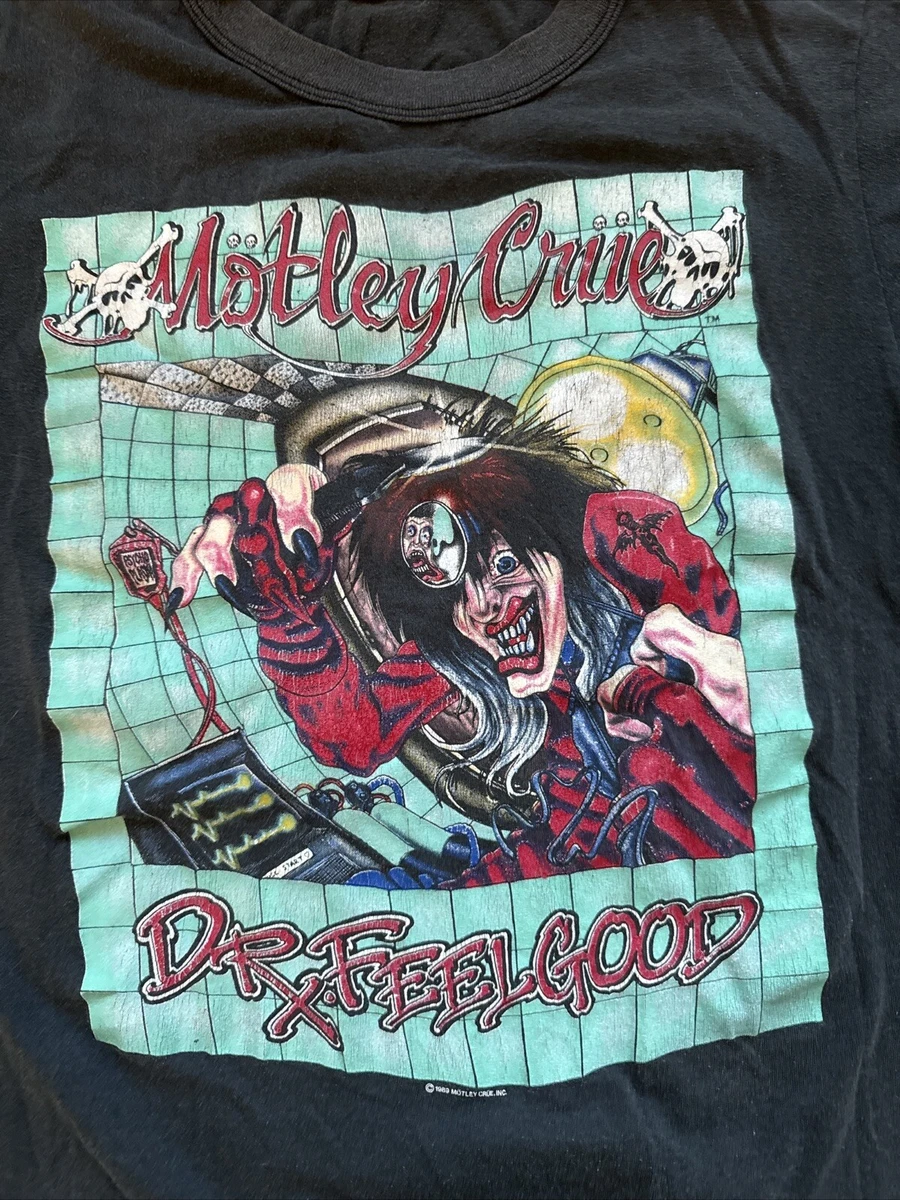 Motley Crue Dr Feelgood Shirt In Men's Vintage T-Shirts for sale