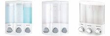 Better Living Products 76354 Euro Series TRIO 3-Chamber Soap 3-Chamber, White 