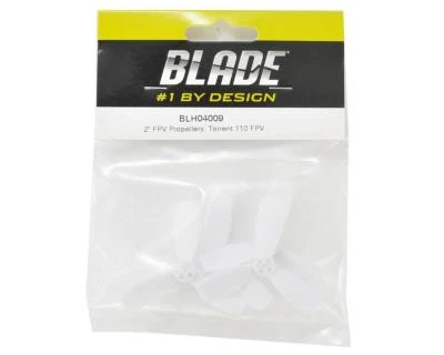 BLH04009 Blade Torrent 110 FPV Drone Quadcopter 2" FPV Propellers Props White - Image 1 of 3
