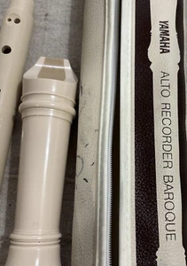 Yamaha Altblockflöte Barock 3-teilig Kunststoff Blockflöte mit Tasche Japan gerade - Bild 1 von 5