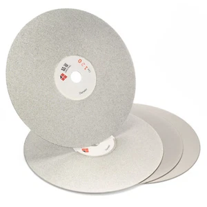 5Pcs 6" inch Grit 120-2000 Diamond Grinding Disk Coated Abrasive Wheels Lapidary - Picture 1 of 18