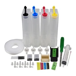 Continuous Ink Supply System for Inkjet Printer Universal Colors Refill DIY Kits - Picture 1 of 7