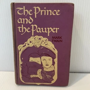The Prince and the Pauper (Mark Twain - 1948) hardcover book - Picture 1 of 7