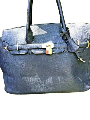 Cartera/bolso de hombro grande Just Fab azul marino Foto 1 de 4