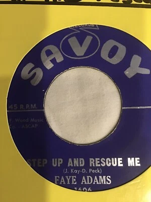 R&B Faye Adams - Step Up & Rescue Me - Image 1 of 2