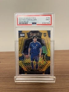 Matteo Cancellieri Rookie Gold Mojo 1/10 PSA 9 FIFA Select 2022-23 Panini - Picture 1 of 2