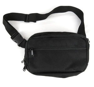 Bauchtasche Gürteltasche oder Umhängetasche Reißverschlusstaschen Kreditkartenfächer Canvas Schlüsselclip - Bild 1 von 15
