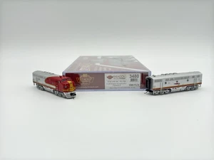 Broadway Limited - N- AT&SF - EMD F3 A/B Set Diesel #18L/#18A + DCC - Train 3480 - Picture 1 of 16