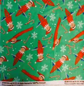 Elfe im Regal Fleece Stoff AN ELF'S STORY 60" x 62" - Bild 1 von 1
