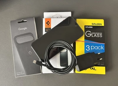 Google Pixel 9 Pro XL – Obsidian – TOP ZUSTAND (ohne Simlock) + Zubehör – 128GB - Bild 1 von 4