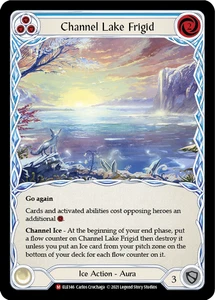 Channel Lake Frigid (Alternate Art) [ELE146] (Tales of Aria)  1st Edition Rainbo - Picture 1 of 1