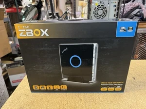 Zotac Zbox iD86 Mini PC Intel Atom D2250 NVIDIA GeForce GT610 WiFi Bare Bone NEW - Picture 1 of 10