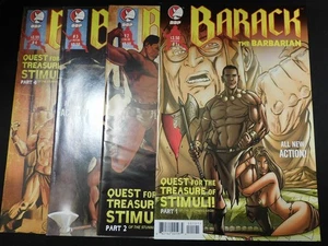 BARACK THE BARBARIAN 1-4 DDP COMIC SET COMPLETE HAMA SCHONS TIM SEELY 2009 FN/VF - Picture 1 of 1