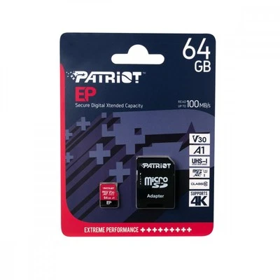 814914024782 #Karta microSDXC PATRIOT 64GB V30 Patriot - Image 1 of 4