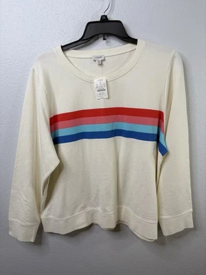 NUEVO CON ETIQUETAS J Crew Pullover Sudadera Cuello Redondo Talla 2X Foto 1 de 4