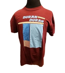 Y2K Duran Duran Concert Rock Band Tour Shirt Red Men’s XL - Picture 1 of 3