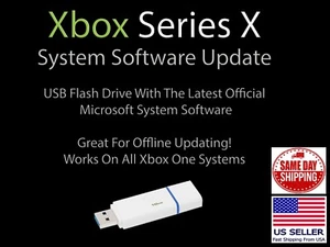 XBOX SERIES X UPDATE USB FLASH DRIVE LATEST OFFICIAL MICROSOFT FIRMWARE - Picture 1 of 2