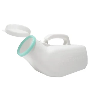 Male Urinal Portable Incontinence Bottle for Men Travel Pee lid Wee Aid - Picture 1 of 11
