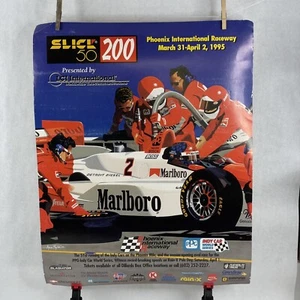 "Póster promocional Indycar Phoenix International Raceway 1995 de colección 31/3-4/2 22""x28""" - Imagen 1 de 11