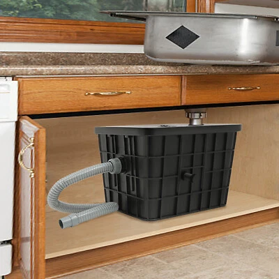 Interceptor de trampa de grasa 35 l filtración de 7 etapas 2,1 T/h separador de aceite residual-agua Foto 1 de 4