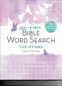 Peace of Mind Bible Word Search The Hymns Linda Peters - Foto 1 di 1