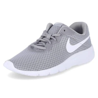 Nike Tanjun (TDV), Unisex Zapatillas bajas 10.5C Big Kid Gris Blanco Foto 1 de 4