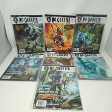 Lot Of 7 Privateer Press No Quarter Magazines Issue - 26, 30, 36, 39, 49, 53, 57