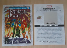 2012 Marvel Beginnings 3 BREAKTHROUGH autograph Card FF  auto Jim Salicrup
