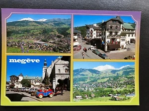 France Megève Haute-Savoie Winter and summer resort Postcard Unused - Picture 1 of 1