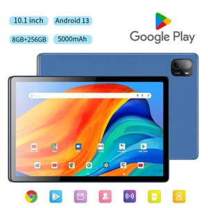10.1 Tablet 8GB+256GB, 1920x1200 Display, 5000mAh, Android 13 with Dual Cameras - Picture 1 of 8