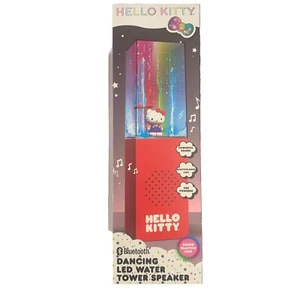 Hello Kitty Bluetooth Dancing LED Water Tower Speaker Led Lights by Sanrio NIB - Picture 1 of 4