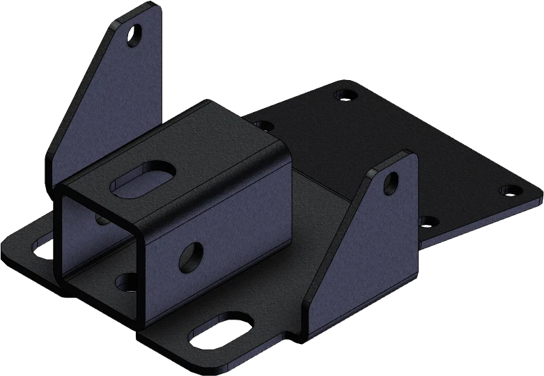 KFI 2010-2016 KAF 400 Mule 610 4X4 XC Kawasaki REAR 2" RECEIVER KAW 101820 Foto 1 de 1